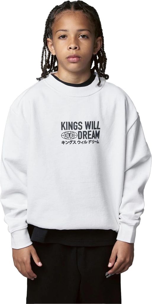 Kings Will Dream - "Studio Title" Sweatshirt für Jungen BG2229 (140) (Weiß)
