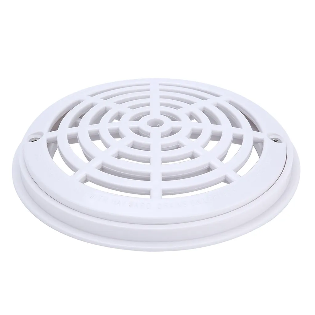Griglia di Aspirazione Piscina Anti-Vortice 20cm Ricambio Professionale