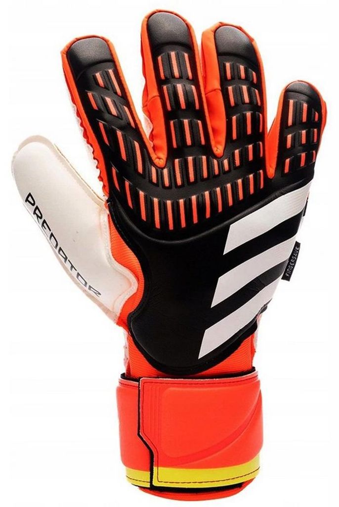 Adidas - "Predator Match Fingersave" Torhüter-Handschuhe für Herren PP4947 (9,5) (Weiß/Schwarz)