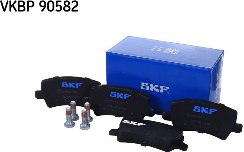 SKF Bremsbeläge Satz Hinten Bremsklötze für VOLVO V60 (155, Produktbild 