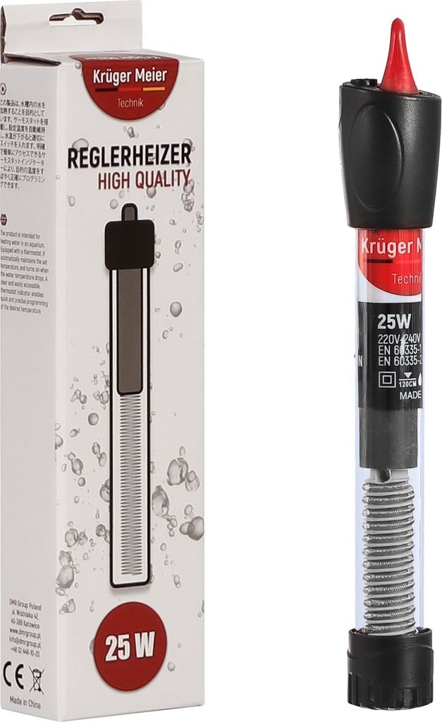 Kruger Meier Reglerheizer 25W - ohrievač s termostatom do Obrázok produktu 