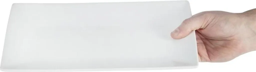 Plat de présentation rectangulaire 31 x 18 cm idéal pour apéritifs et tapas