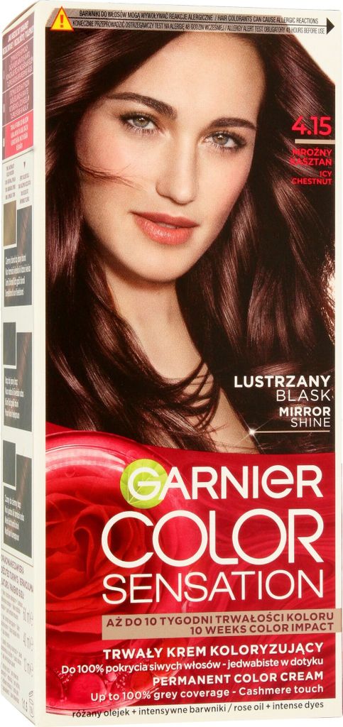 GARNIER Color Sensation Haarfarbe 4.15 Frosty Chestnut