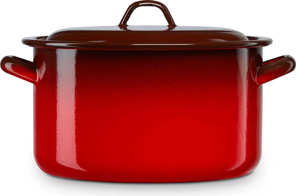 Pentola Vintage Briebe Ignea Rosso 26cm - 8.4L Acciaio Induzione