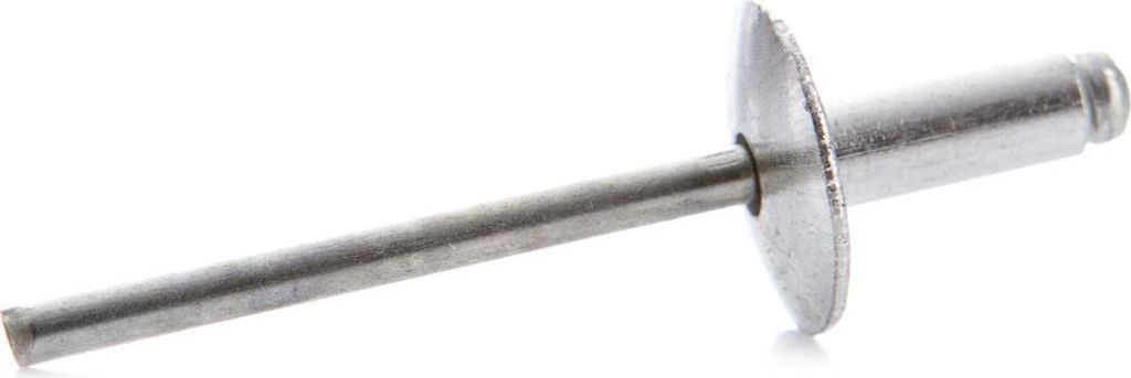 50x Blindnieten 4,8 x 12mm Popnieten Standart Alu/Stahl Großkopf Nieten DIN 7337