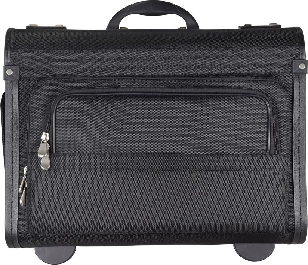 Dermata walizka na pilota z przegrodą na laptopa 46 cm Zdjęcie produktu 