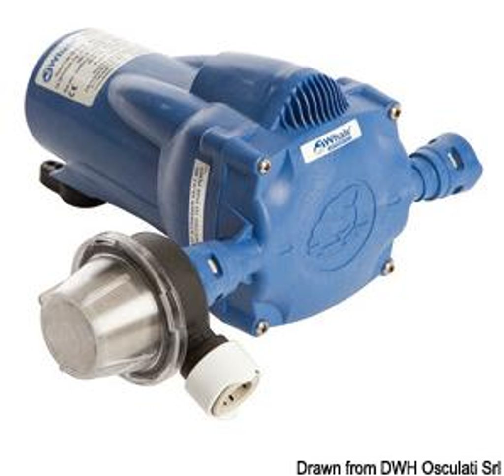 Pompa dell'acqua WHALE Watermaster 11,5 l/min, 12 V, IP65 – Immagine del prodotto 
