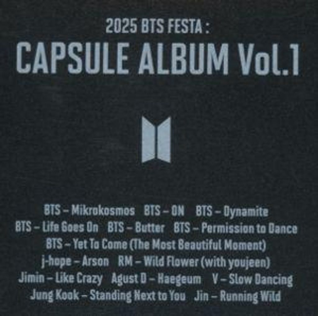Bts: 2025 BTS FESTA : CAPSULE ALBUM Vol.1