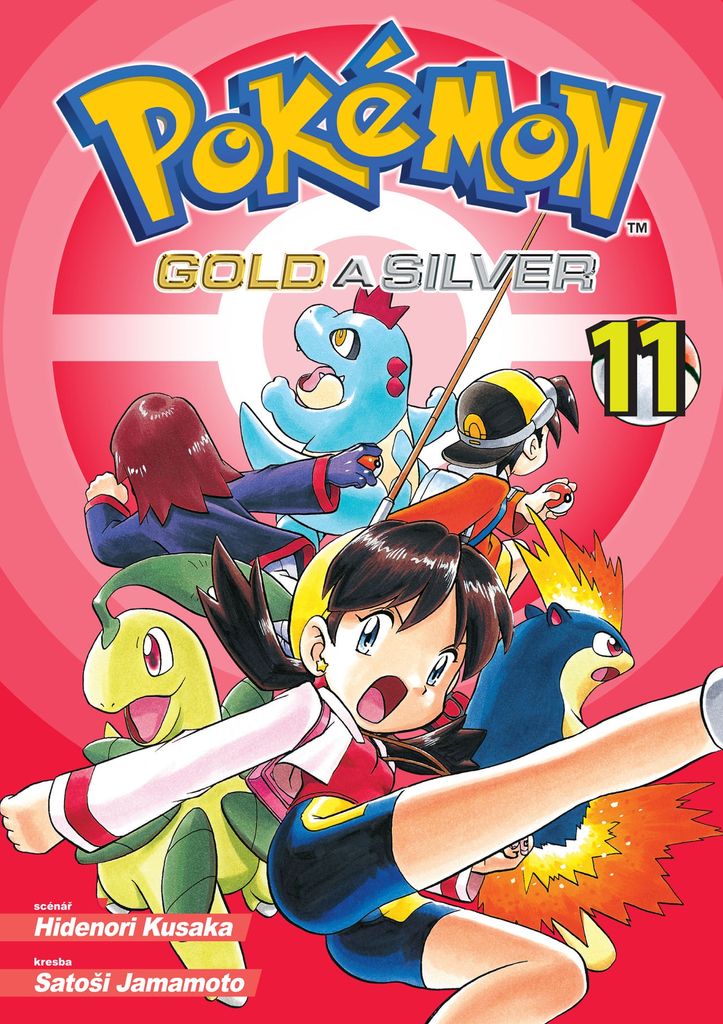Komiks Pokémon - Gold und Silber. 11.díl. manga