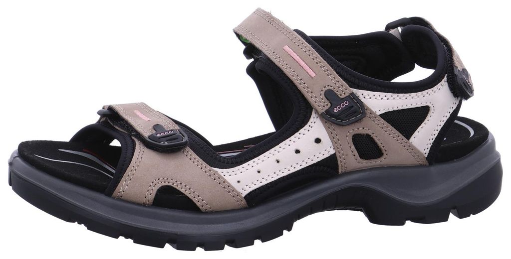 Ecco Schuhe Damen Sandalen Trekkingsandalen Offroad beige atmosphere/ice, Schuhgröße:41
