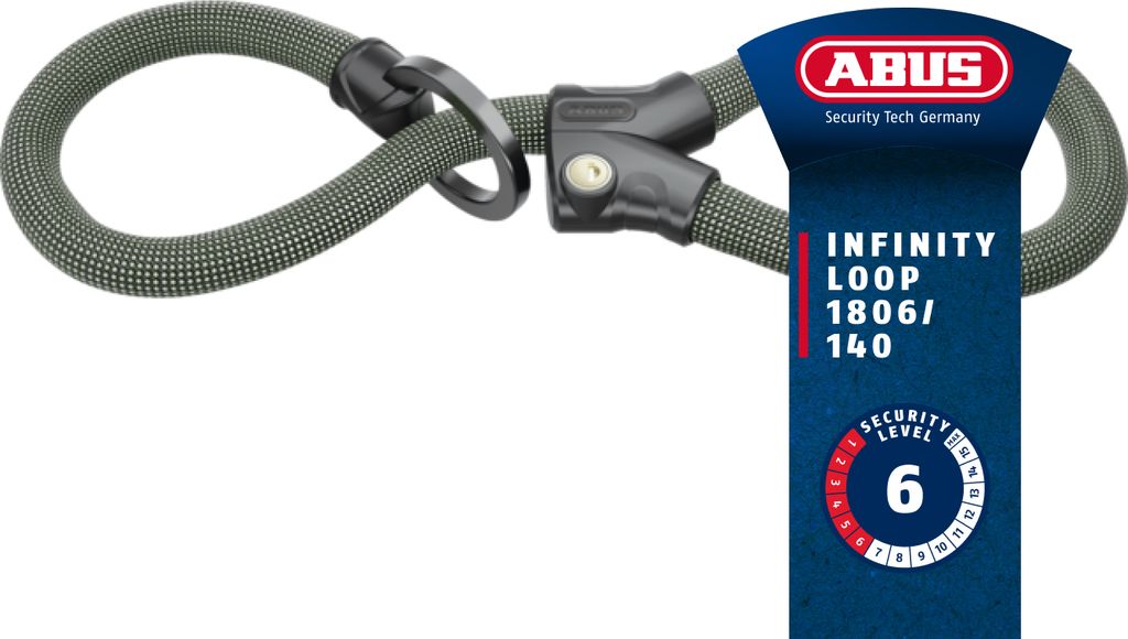 Reťazový zámok ABUS Infinity Loop 1806 - flexibilný zámok Obrázok produktu 