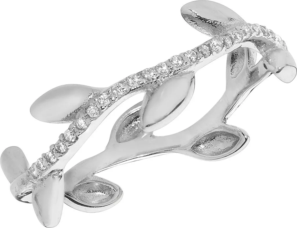 Bague Argent Femme Idée Cadeau Bijou Chic avec Zirconium, Taille 51