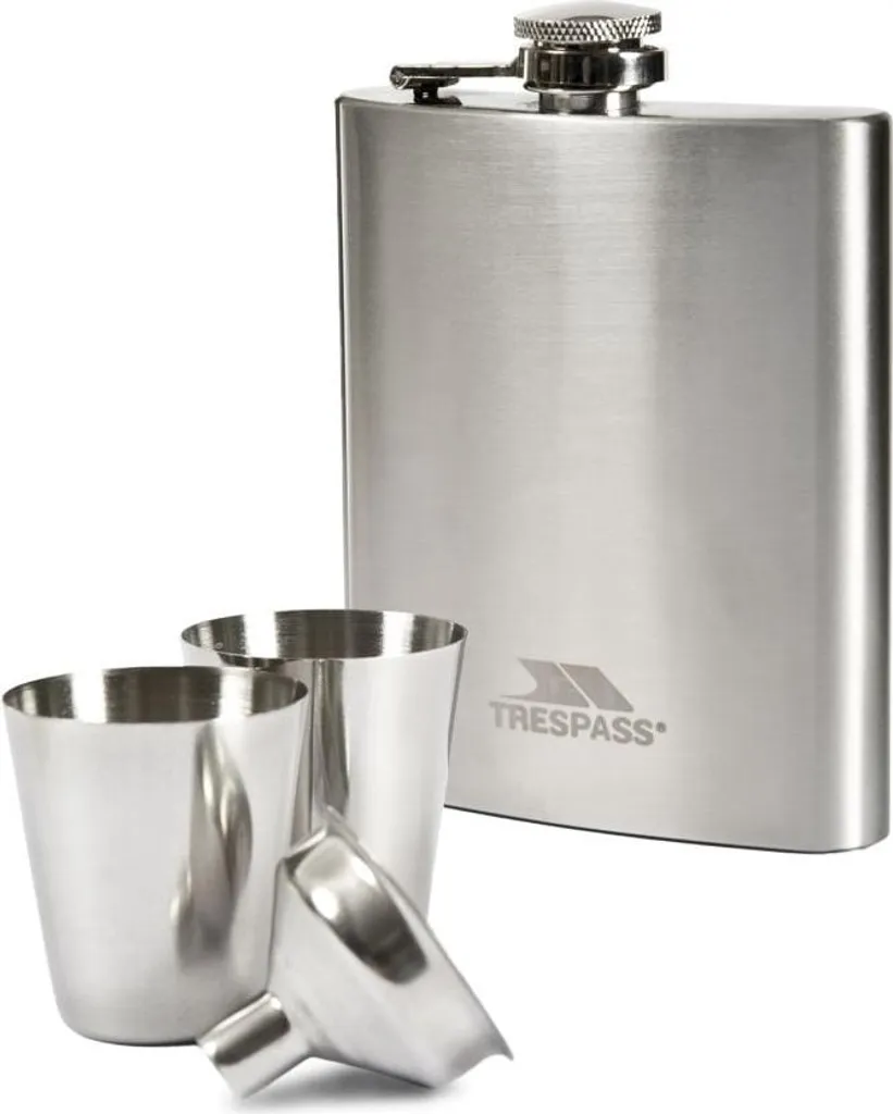 Fiaschetta Trespass Dramcask 200ml Acciaio Inox - Accessori Trekking