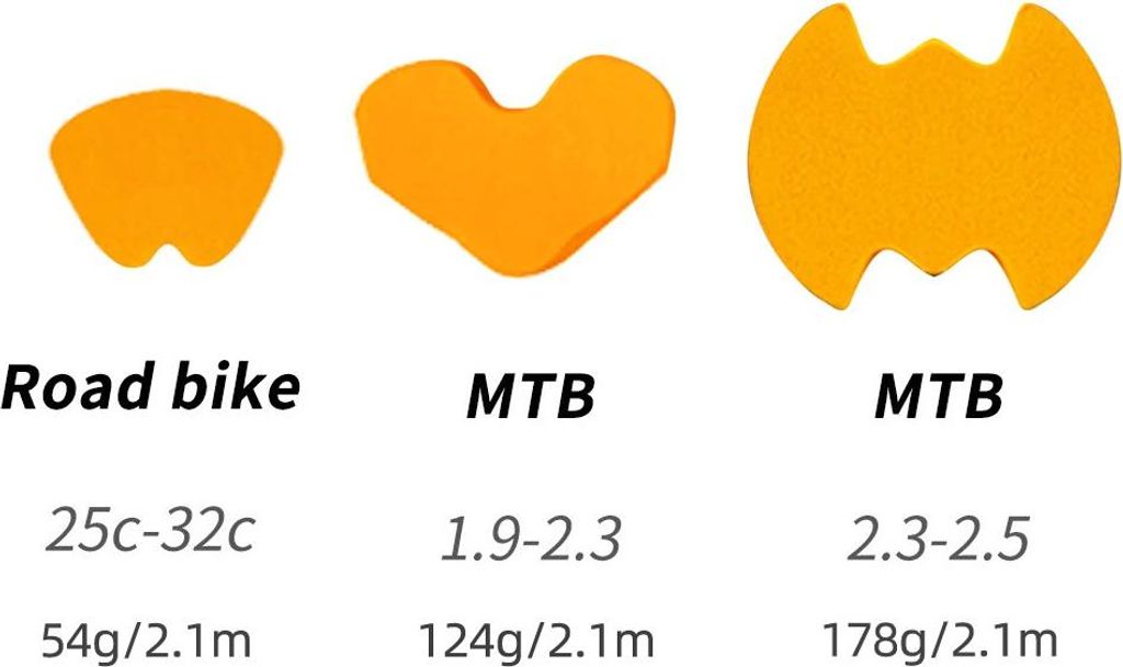 Mountainbike Vakuum Reifen Liner Explosionsgeschützte Fahrrad Schutz Pad Tubeless Einsatz für MTB Straße