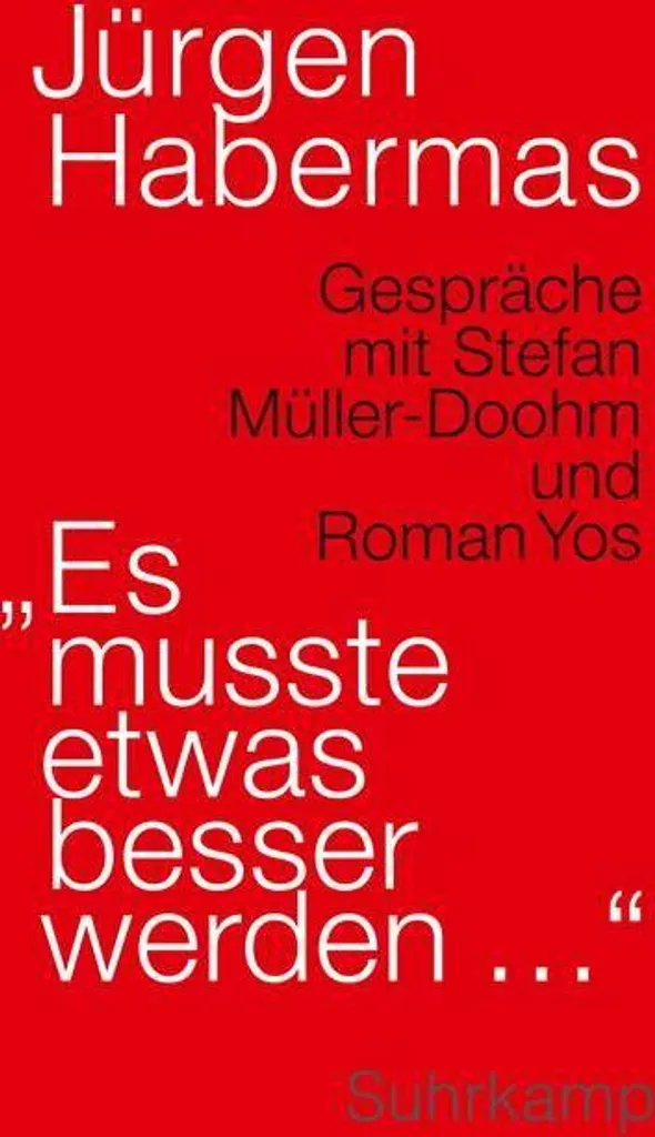 Entretiens Müller-Doohm et Roman Yos : Décrypter le système Habermas