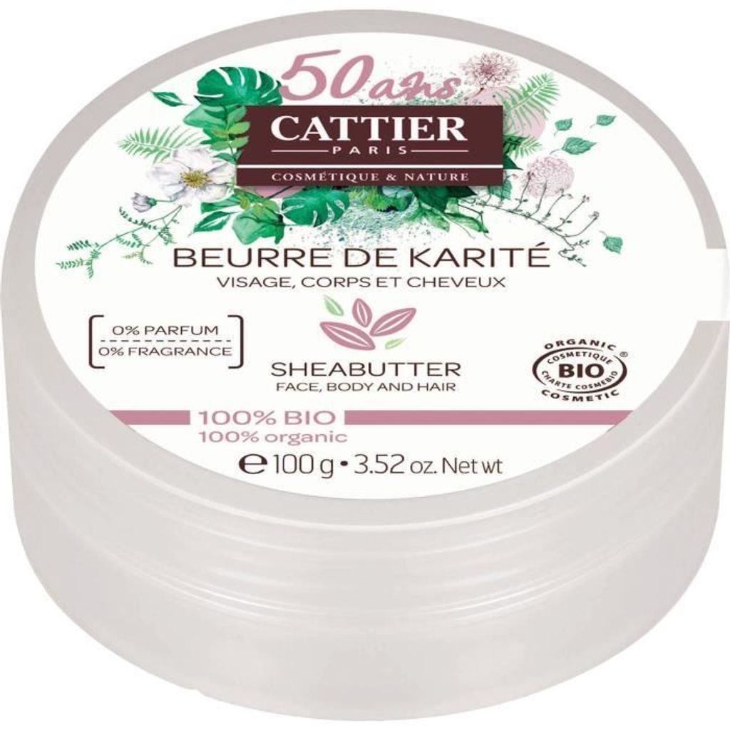 CATTIER Bio Sheabutter 100% BIO 100 g