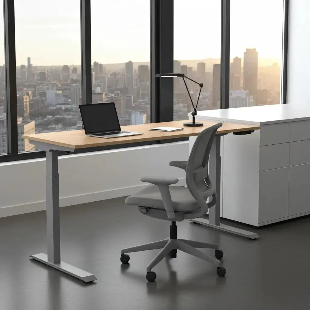 Dites stop au mal de dos avec ce bureau assis-debout électrique pro - 39