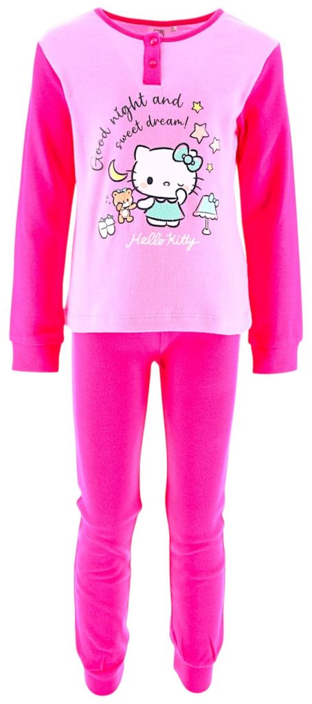 Schlafanzug Hello Kitty Dunkelpink 98 cm