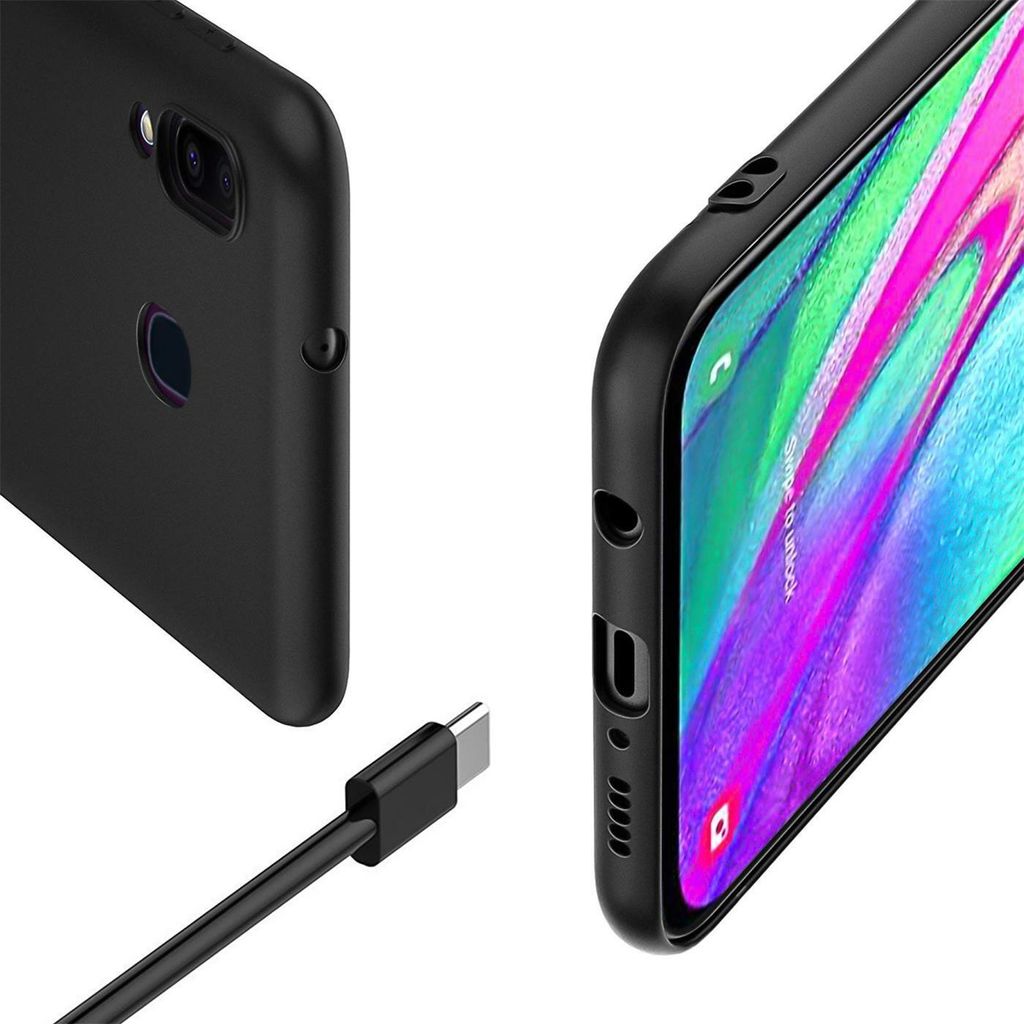 Silikon Hülle für Samsung Galaxy A20e Schutzhülle Matt Produktbild 6