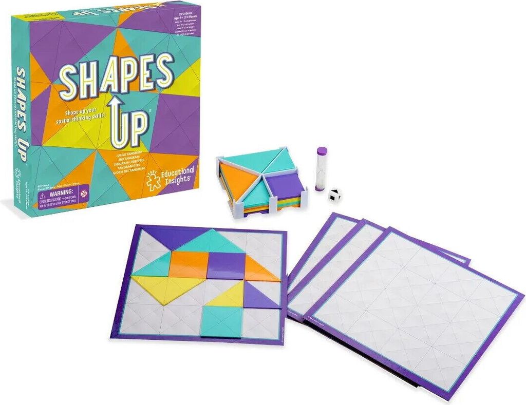 Learning Resources Tangram Spiel - pädagogisches Strategiespiel für Kinder