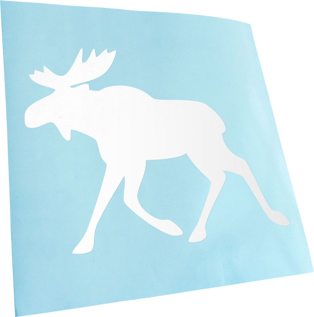 Elch/Schweden - in 3 Größen erhältlich Heckscheibenaufkleber Carsticker Decal