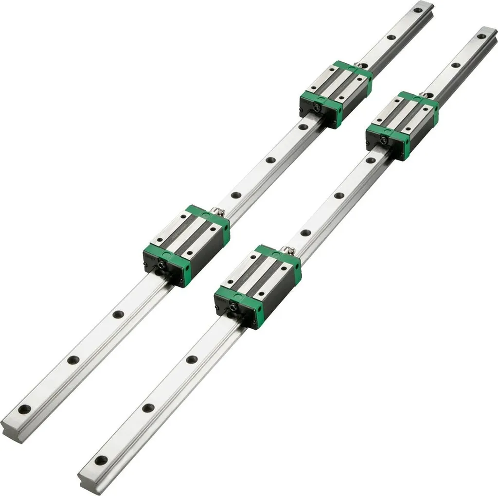 Rail Linéaire pour CNC et Fraiseuse DIY 1675mm avec Blocs de Guidage