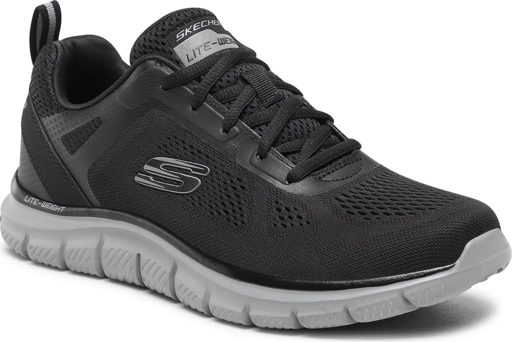 Skechers Track-Broader 232698-BKCC, Sneaker, Herren, Schwarz, Größe: 47,5