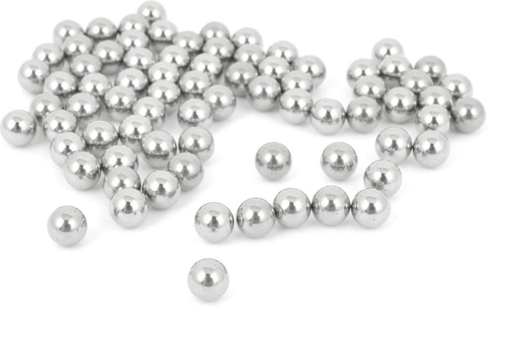 150 Stück Kugellager Kugeln Stahlkugeln 5mm Lagerkugeln Set für Fahrrad-Kugellager Ersatzteil