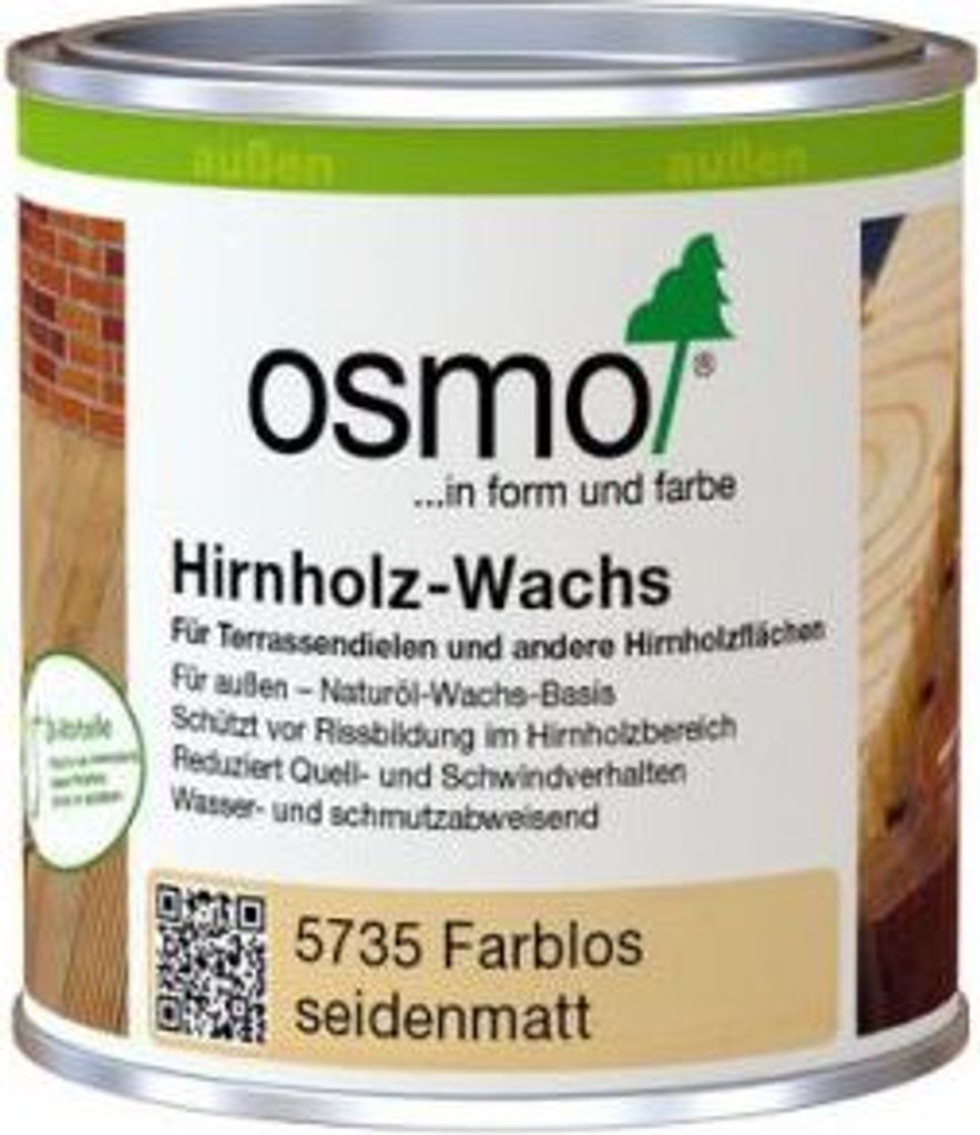 Osmo Hirnholz-Wachs Farblos 0,375 l - 10300151 Produktbild 