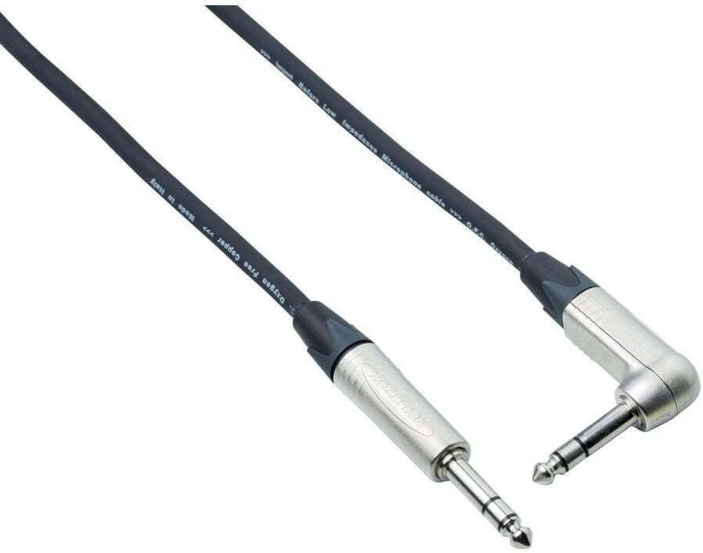 Bespeco NCSP450 4,5 m Gerade Klinke - Winkelklinke Instrumentenkabel