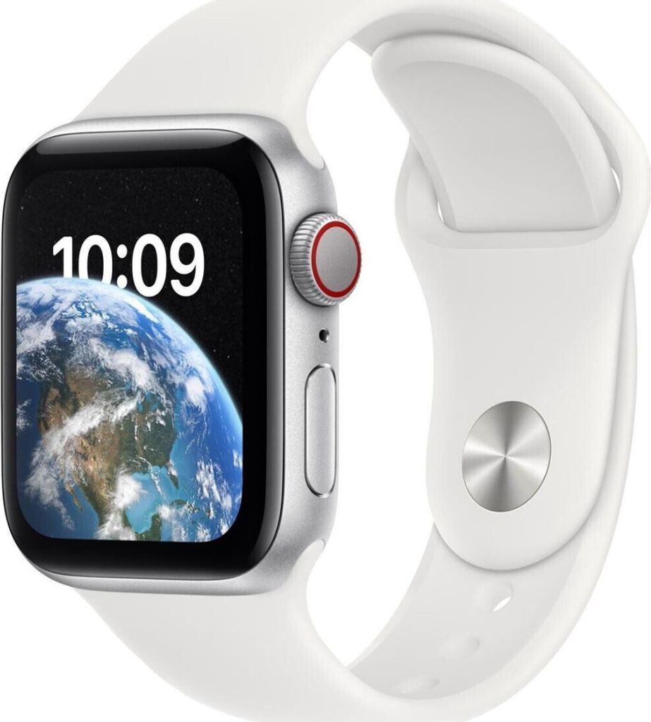 Apple Watch SE GPS Cell 44mm Alu Silver White Kaufland