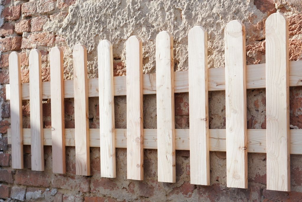Zaunfelder 200x70cm Sibirische Lärche 20Stück Muster gerade Ausführung