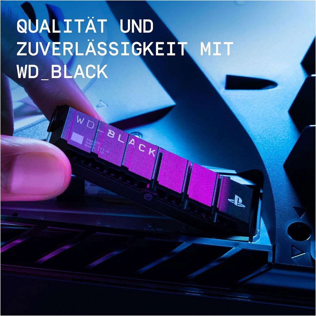 SN850P NVMe M.2 SSD für Sony PS5, 1 TB, mit Kühlkörper Produktbild 16