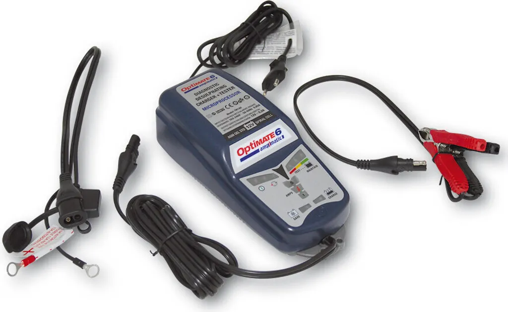 Chargeur de batterie Optimate 6 Ampmatic 12V pour auto et moto 5A