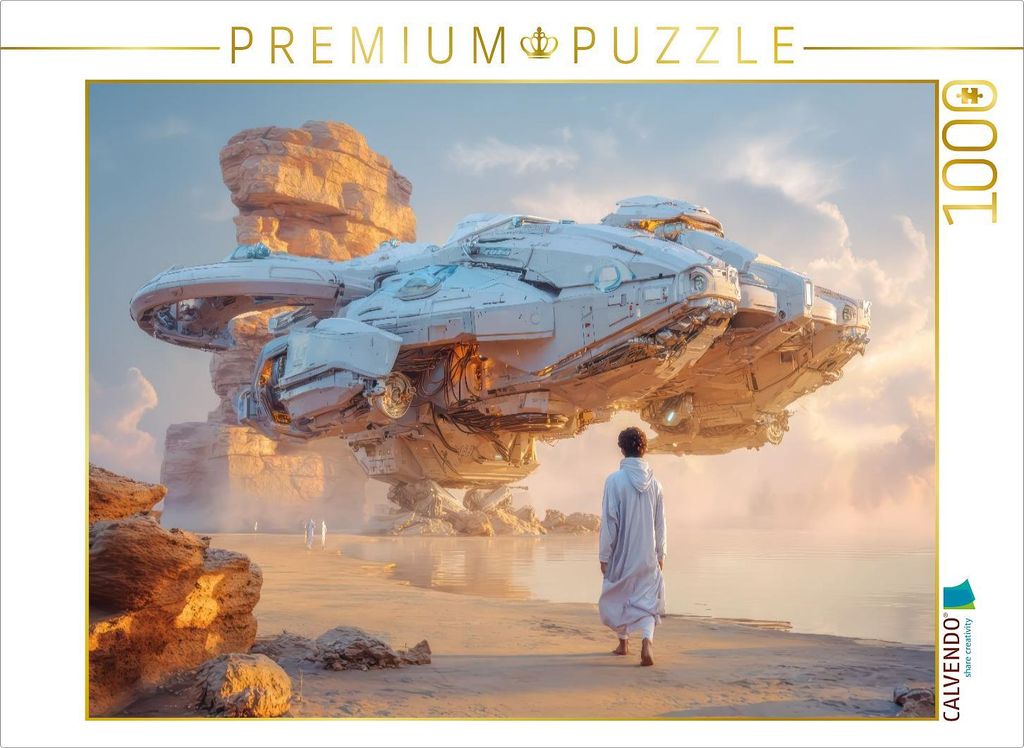 CALVENDO Puzzle Science-Fiction ohne Grenzen | 1000 Teile Lege-Größe 64x48cm Foto-Puzzle für glückliche Stunden