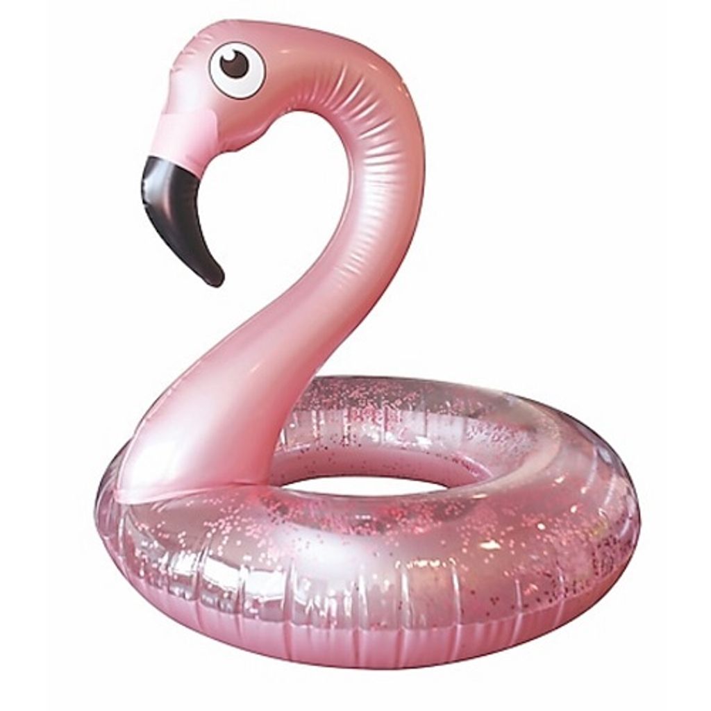Splash & Fun Schwimmring Flamingo mit 97 cm höhe Produktbild 