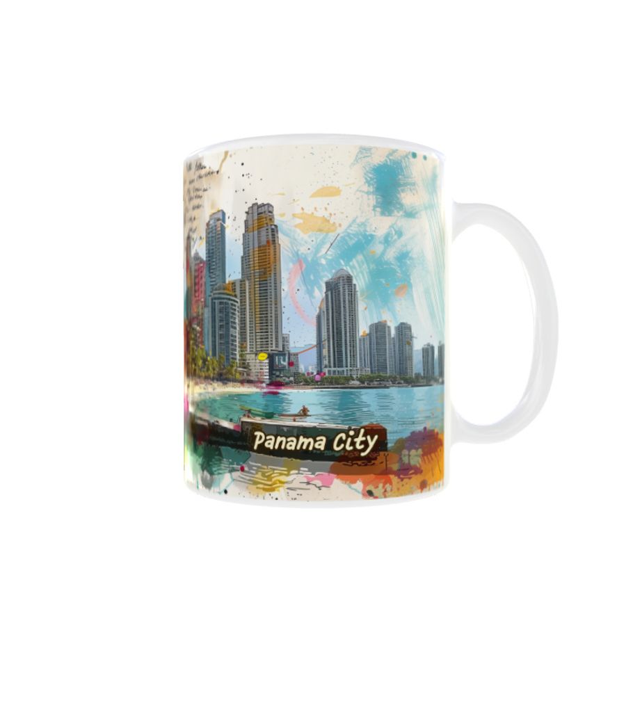 Becher 300ml Urlaub Stadt Reisen Panama Stadt