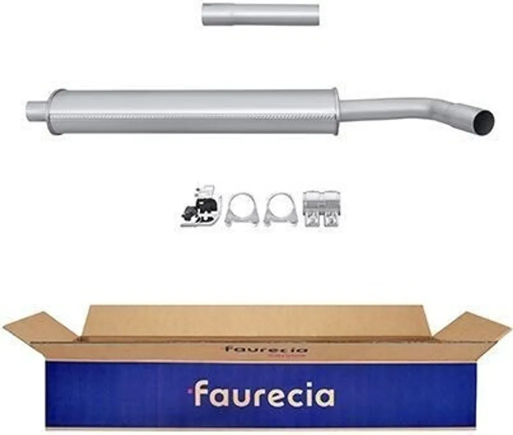 Silencieux avant HELLA 8LB 366 022-501 pour Grand Scenic II et Megane II