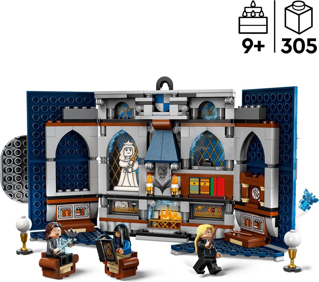 LEGO 76411 Harry Potter Hausbanner Ravenclaw, Hogwarts Produktbild 3