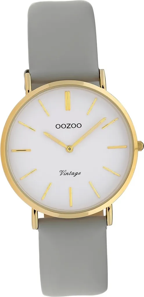 Montre femme Oozoo Vintage grise C20087 idéale pour un look bureau élégant