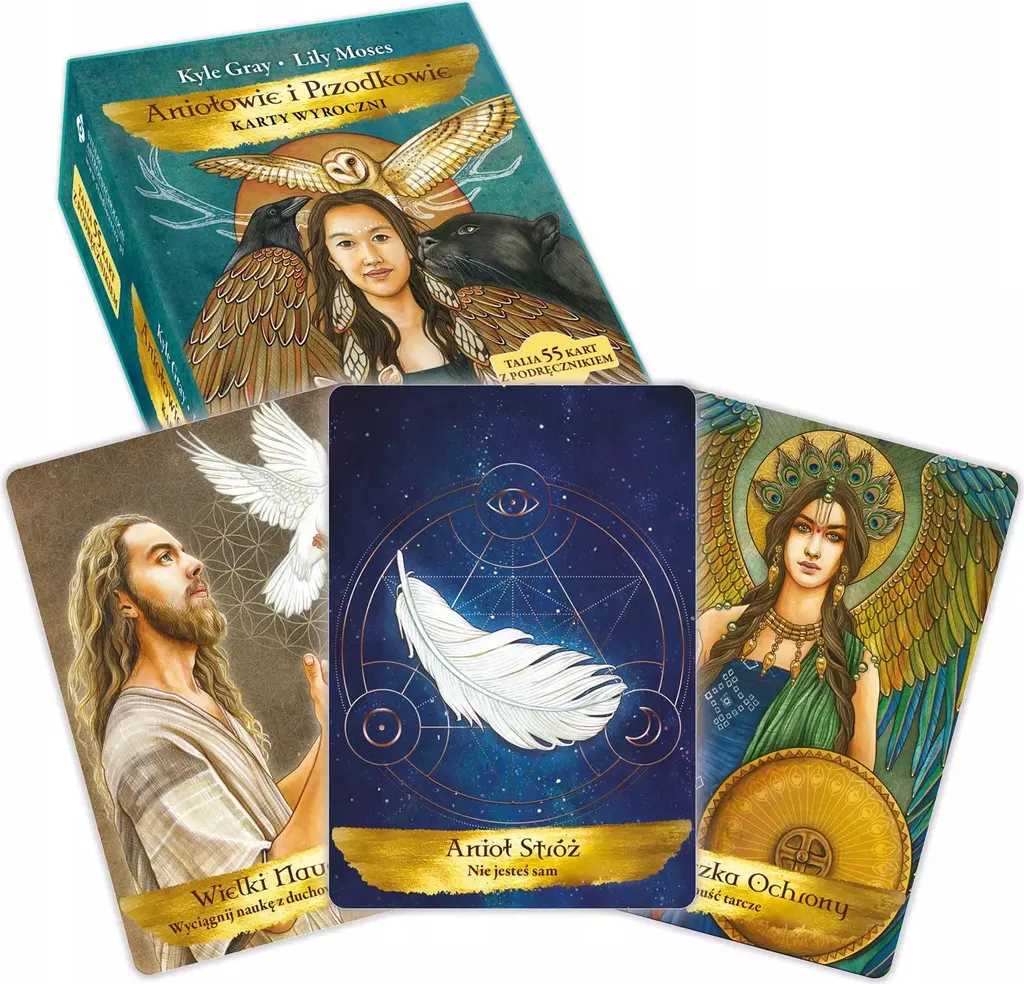 Cartes Oracle Anges et Ancêtres pour Tirage Quotidien et Intuition