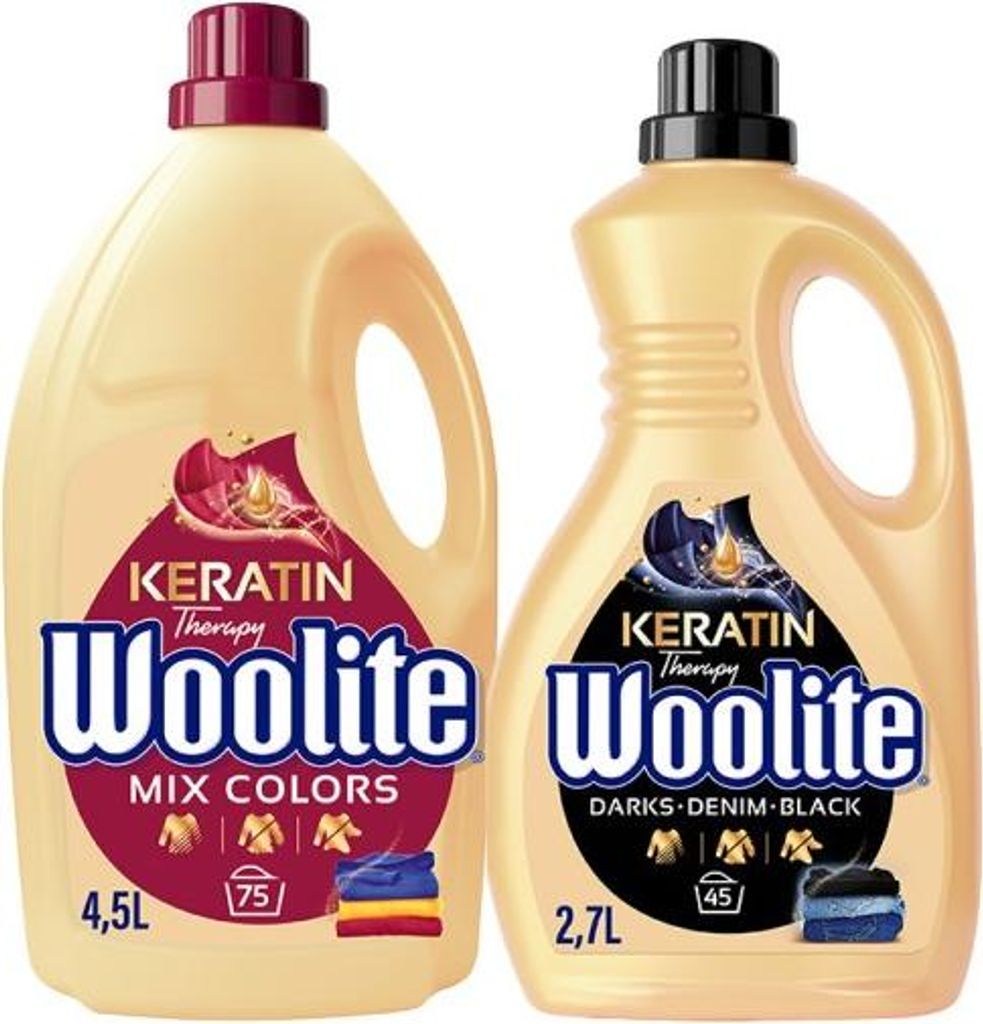 Woolite Waschmittel für Buntwäsche 4,5 l Produktbild 