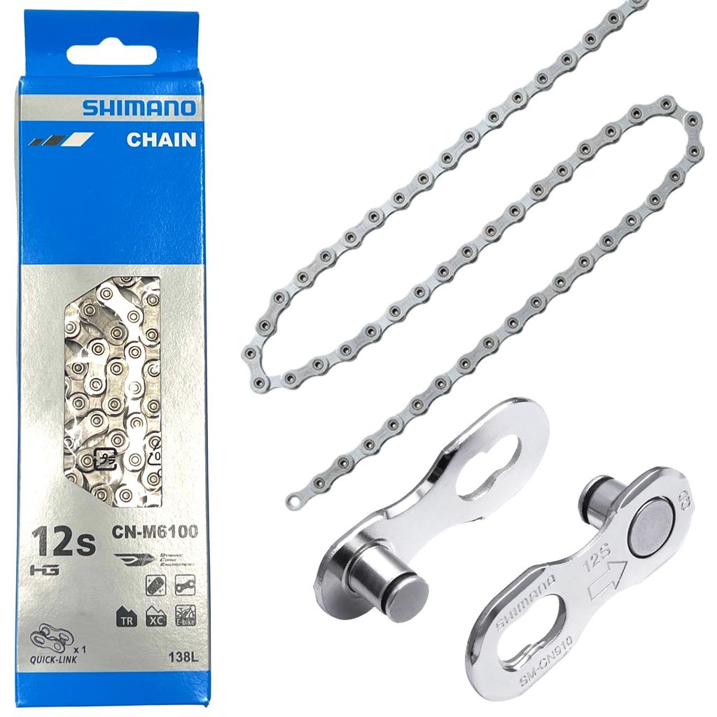 Shimano Fahrrad Kette CN-M6100 Quick Link  12-fach 138 Produktbild 