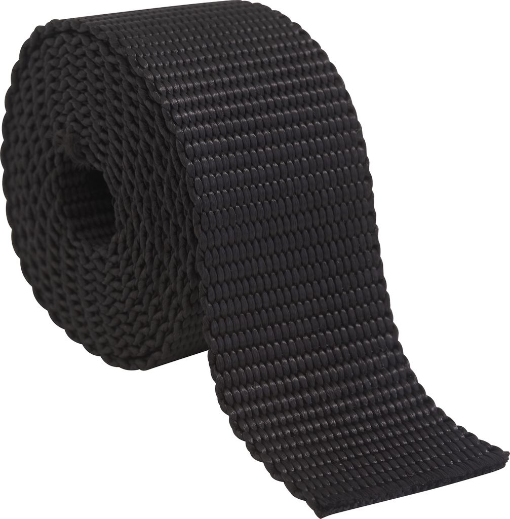 Prym Gurtband Meterware schwarz 25 mm breit robustes Band für Taschen und Rucksäcke