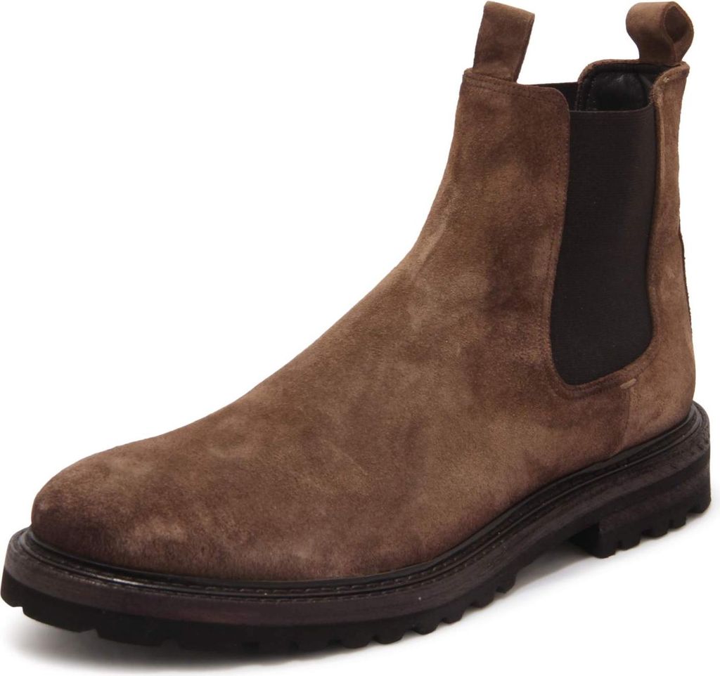 L8677 Beatles Uomo Caracciolo 1971 Man Suede Boots