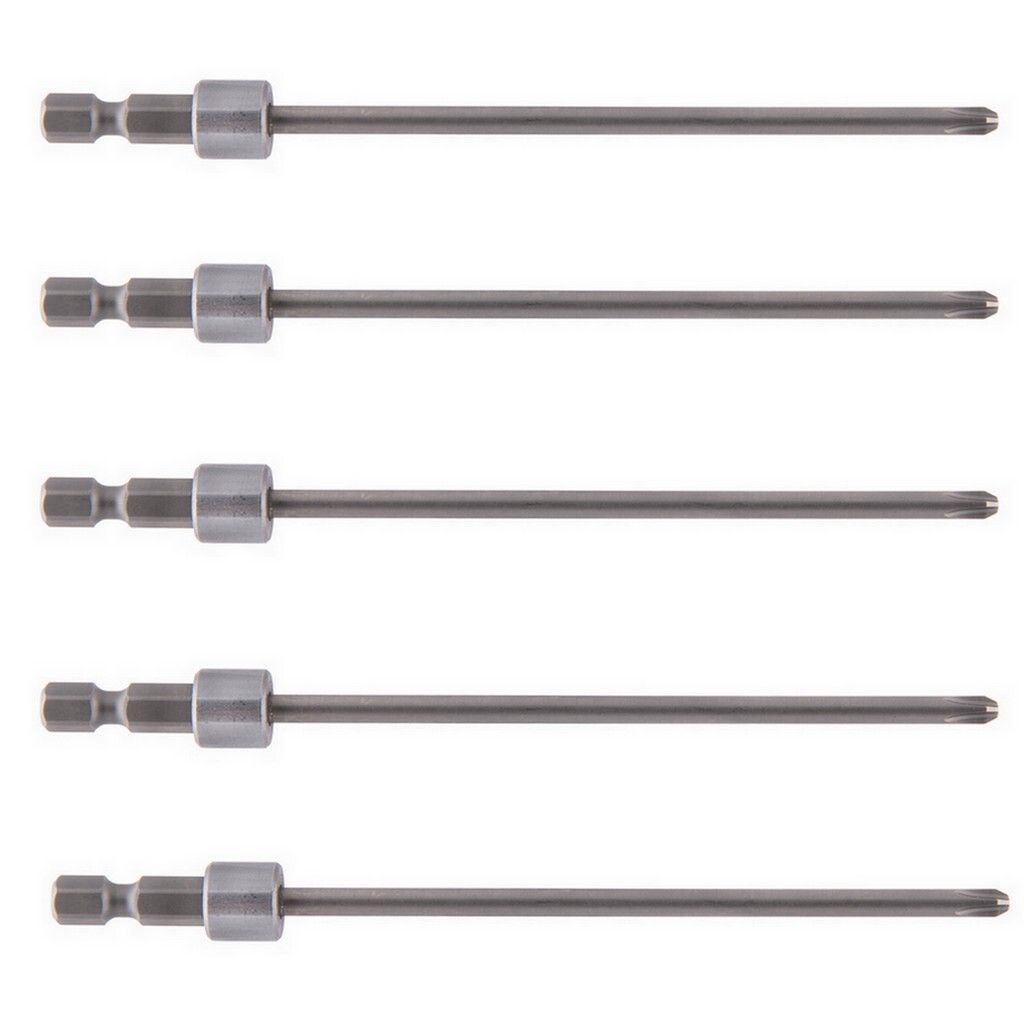 5er-Set TX20 Steckbits 177 Mm Lang Für Magazinschrauber – Passend Für Makita U.a.