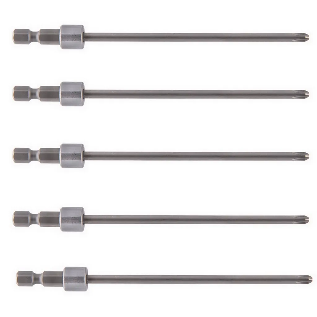 Lot de 5 Embouts de Vissage PH2 130mm Makita 199155-7 pour Plaquisles