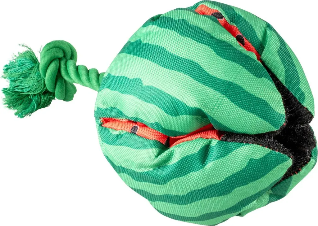 Jouet en bois à ronger Pastèque : accessoire dentaire pour rongeur