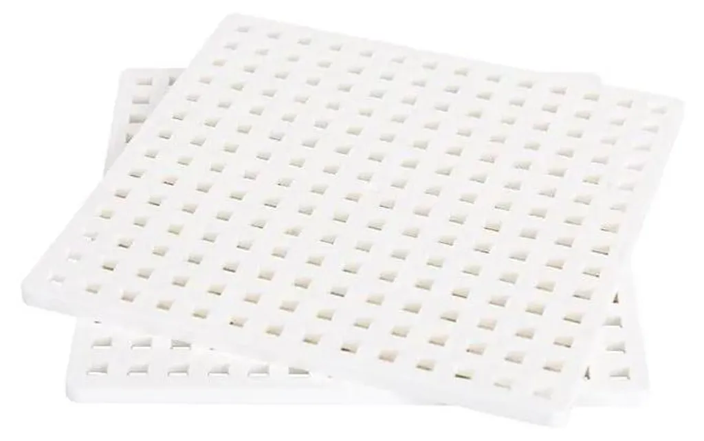 Châssis rigide Plus-Plus blanc de 12x12 cm pour édifices stables