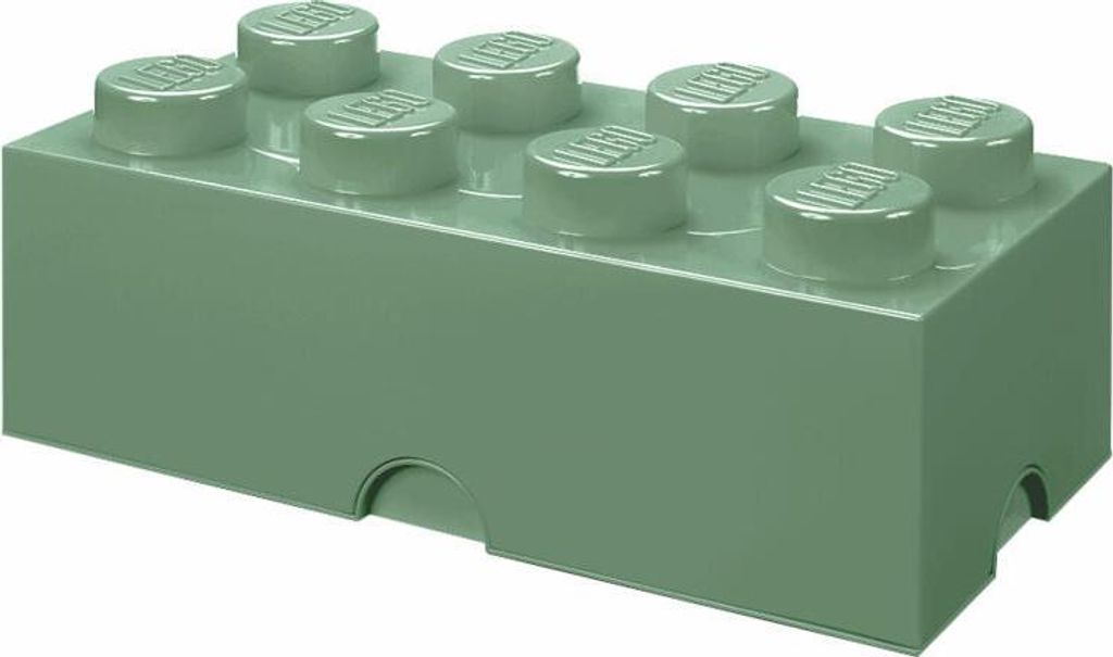 Room Copenhagen LEGO Storage Brick 8 sand green - Immagine del prodotto 